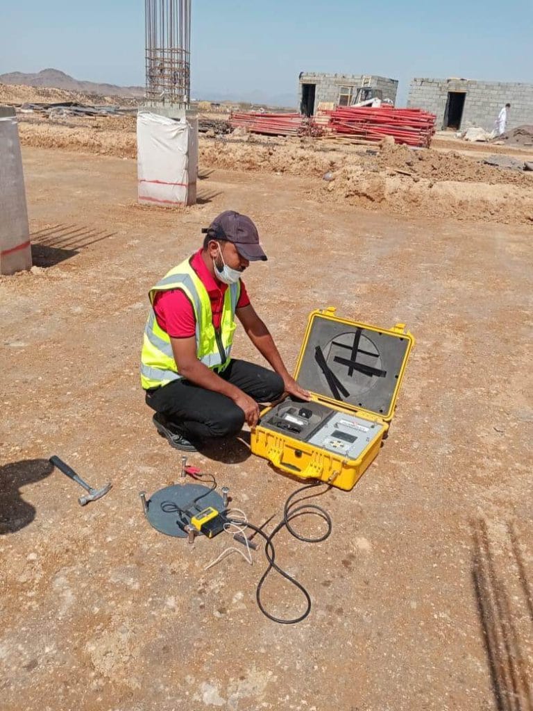اهمية اختبارات التربة بطرق عديدة قبل البناء عليها