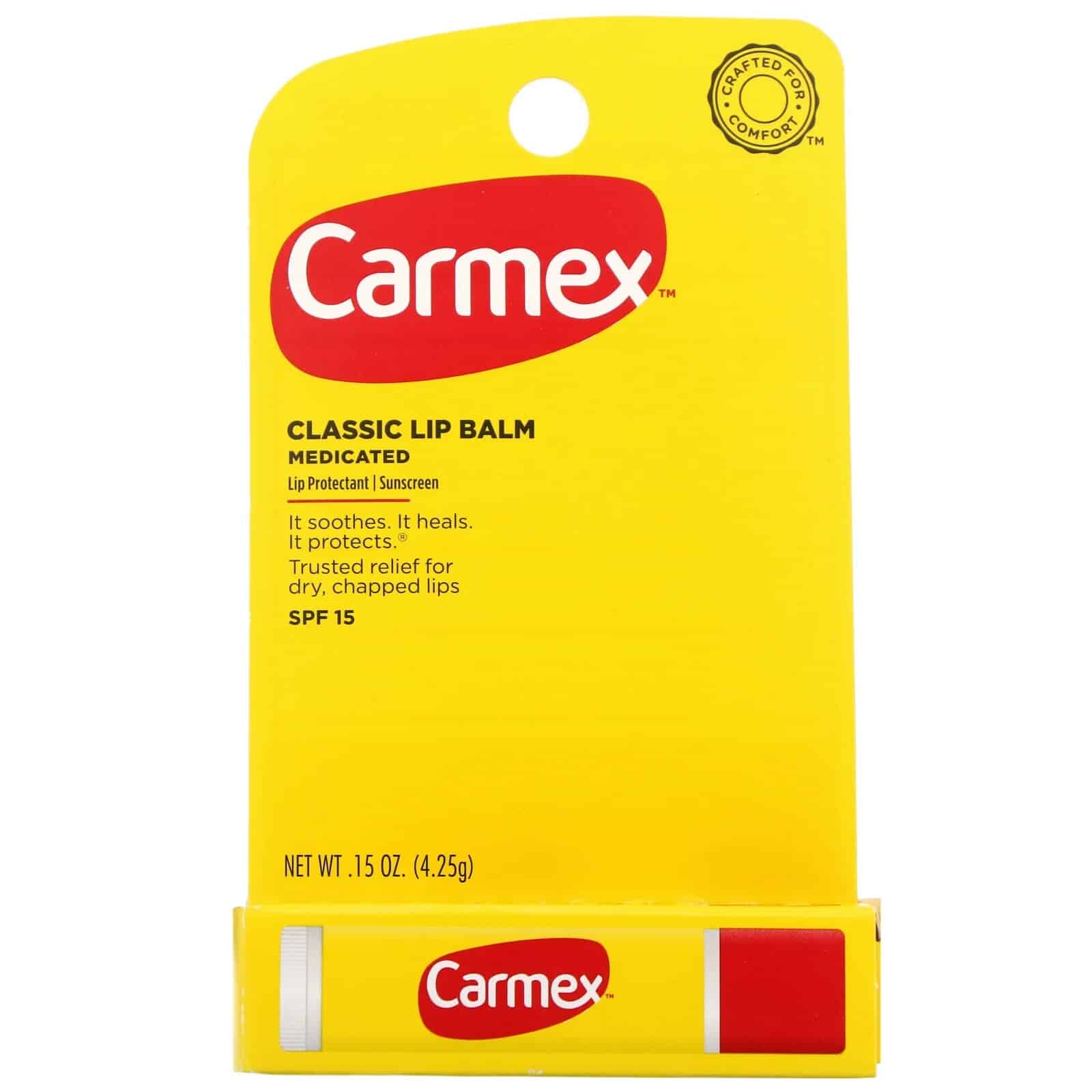 Carmex, بلسم شفاه كلاسيكي، طبي