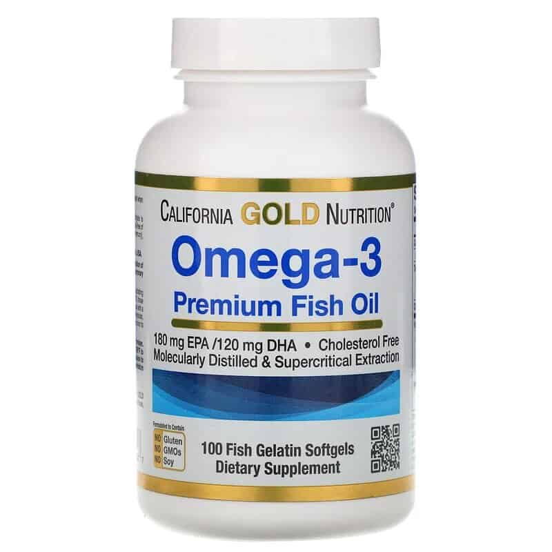 أوميجا 3، وزيت السمك الممتاز من California Gold Nutrition