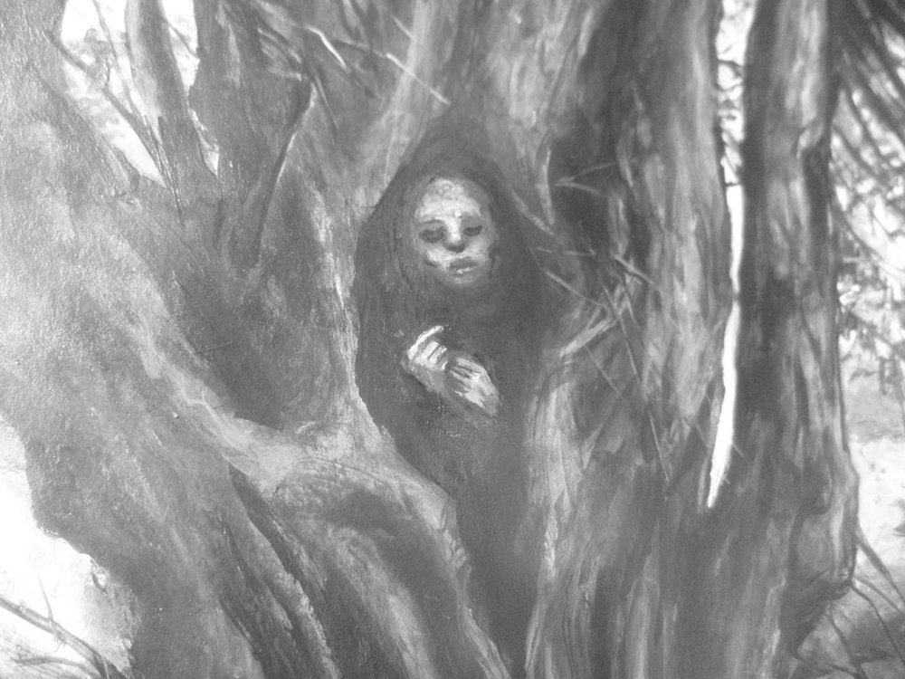 جثة بيلا بالشجرة