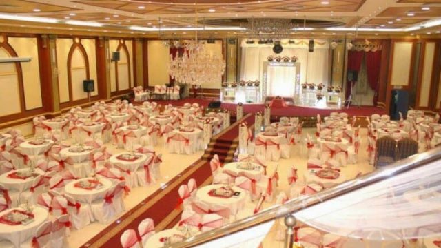 قاعات زواج متوسطه المساحه و رخيصه في الرياض